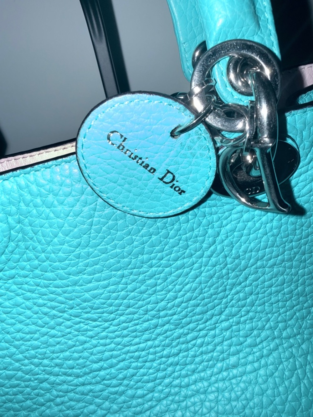 Dior Turquoise Diorissimo Mini 2-Way - Picture 7 of 11